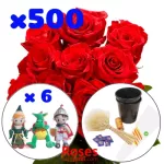 Pack 500 Rosas (bolsa BIO)