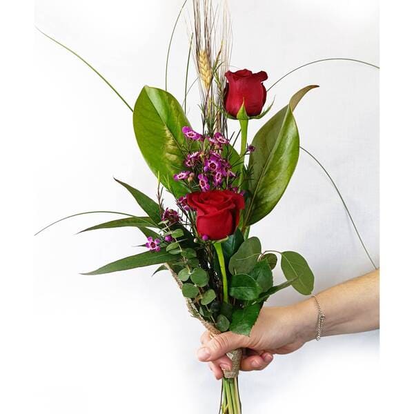 2 Rosas de Sant Jordi + Tarjeta con mensaje personalizado + envio
